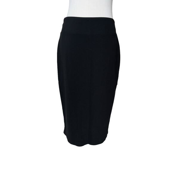 Boston Proper NWOT Black Midi Pencil Skirt Sz Medium - Picture 1 of 7